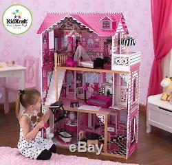 KIDKRAFT Großes Puppenhaus AMELIA Dollhouse Nr 65093 aus Holz