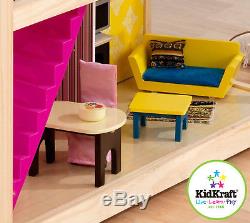 KIDKRAFT Schickes Puppenhaus Nr 65078 so chic Dollhouse aus Holz