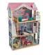 Kidkraft Annabelle Large Wooden Play Dollhouse With 17 Furniture Accessories, Pink