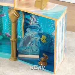 KidKraft Disney Dollhouse Wooden Princess Ariel Undersea Kingdom Girls Play Set
