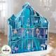 Kidkraft Disney Frozen Snowflake Mansion Wooden Kids Dolls House Furniture Anna