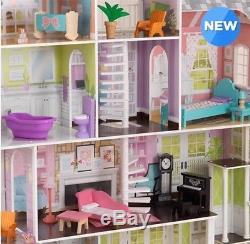 KidKraft Grand Estate Dollhouse + 26 Pieces of Furniture (3+ Years)