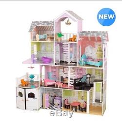 KidKraft Grand Estate Dollhouse + 26 Pieces of Furniture (3+ Years)