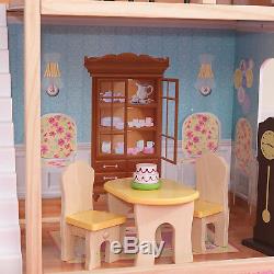KidKraft Majestic Mansion Pretend Play Wooden Dollhouse with Furniture 65252
