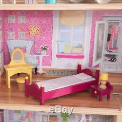 KidKraft Majestic Mansion Pretend Play Wooden Dollhouse with Furniture 65252