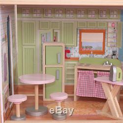 KidKraft Majestic Mansion Pretend Play Wooden Dollhouse with Furniture 65252