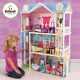 Kidkraft My Dreamy Wooden Dollhouse With 14 Pieces Furniture