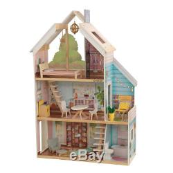 KidKraft Zoey Dollhouse 17 Pieces of Furniture Dolls House Girls Kids Childs Toy