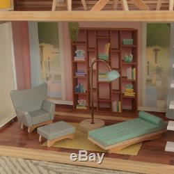 KidKraft Zoey Dollhouse 17 Pieces of Furniture Dolls House Girls Kids Childs Toy