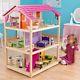 Kidkraft 65078 Puppenhaus Dollhouse So Chic Holz With 50 Pc Furniture