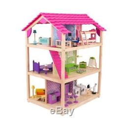 Kidkraft 65078 Puppenhaus Dollhouse So Chic holz with 50 pc furniture