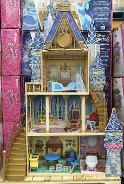Kidkraft Disney Cinderella Royal Dreams Wooden Dollhouse Dolls House Barbie