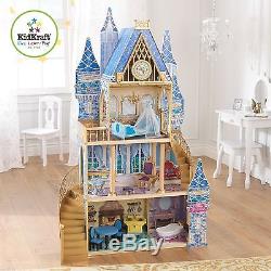 Kidkraft Disney Cinderella Royal Dreams Wooden Dollhouse Dolls House Barbie