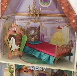 Kidkraft Disney Princess Belle Enchanted Dollhouse Fits Barbie Sized Dolls