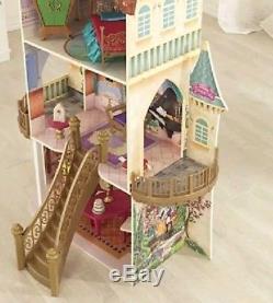 Kidkraft Disney Princess Belle Enchanted Dollhouse Fits Barbie Sized Dolls