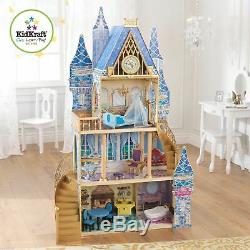 Kidkraft Disney Princess Cinderella Royal Dreams Wooden Dollhouse Dolls House