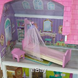 Kidkraft Florence Dollhouse, Wooden Doll house fits Barbie Sized Dolls