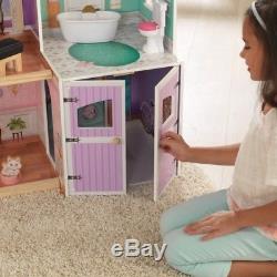 Kidkraft Rosewood Mansion Large Wooden Dollhouse Girls Kids Play Dolls House