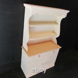 Kitchen Dresser WOODEN PAINTED Doll House Miniature 1/12th scale