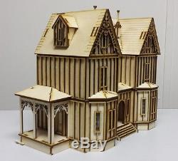 Kristiana Tudor 148 scale dollhouse Kit Without shingles