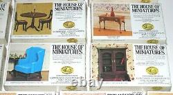 LARGE LOT 23 NEW The House of Miniatures Doll House Furniture Kits SEALED