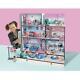 Lol Surprise Doll House With 85+ Surprises Wooden Multi Story Colorful Girls-new