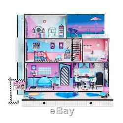 LOL Surprise Doll House With 85+ Surprises Wooden Multi Story Colorful Girls-NEW