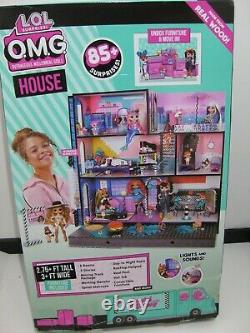 LOL Surprise! OMG Wooden Dolls House with 85+ Surprises BRAND NEW (05/MJE) MGA