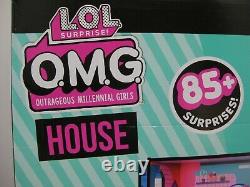 LOL Surprise! OMG Wooden Dolls House with 85+ Surprises BRAND NEW (05/MJE) MGA