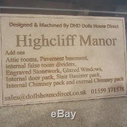 Large Dolls House The Highcliff Manor 44 wide Kit by Dolls House direct