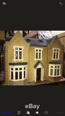 Large Substantial Vintage Edwardian Gothic Model Dolls House