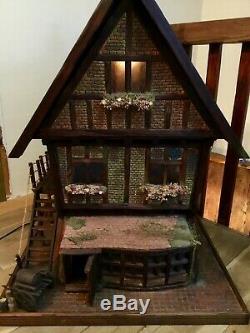 Large Tudor Style House Dolls House Hand crafted
