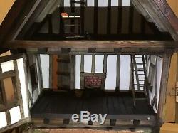 Large Tudor Style House Dolls House Hand crafted