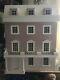 Large Vintage 4-story Georgian Style Wooden Dolls House With Furniture