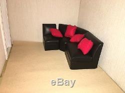 Large dolls house used, some rooms fully furnished