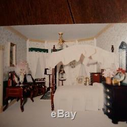 Large lot of dollhouse miniatures lot 1/12 scale, furniture for every room