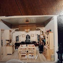 Large lot of dollhouse miniatures lot 1/12 scale, furniture for every room