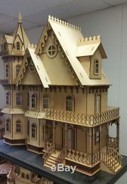 Leon Gothic Victorian Mansion Dollhouse 112 (New for 2015)
