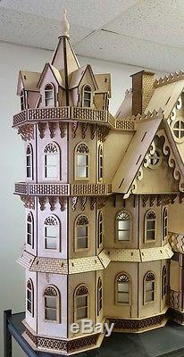 Leon Gothic Victorian Mansion Dollhouse 112 (New for 2015)
