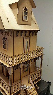 Leon Gothic Victorian Mansion Dollhouse 112 (New for 2015)