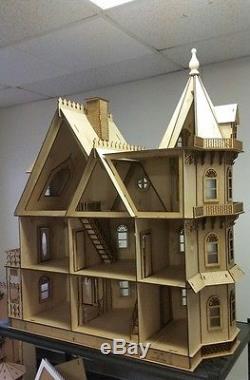 Leon Gothic Victorian Mansion Dollhouse 112 (New for 2015)