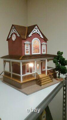 Little Briana Country Victorian Cottage 124 Scale Dollhouse WITH Shingles