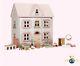 Little Dutch Wooden Doll House With Miniature Furniture And Accessories 3 Story
