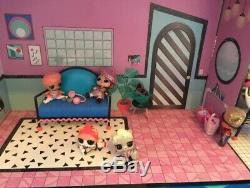 Lol Suprise Dolls House With Furniture, 33 Dolls, display stand and more