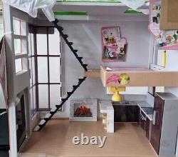 Lori LO37014Z House & Accessories for Mini Trendy Playset. No Doll Included. New