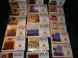 Lot of 20 Vintage House of Miniatures Doll House Furniture Kits