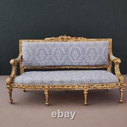 Louis XV 1/12 Miniature Dollshouse Sofa and Armchairs Style by Robert Dawson