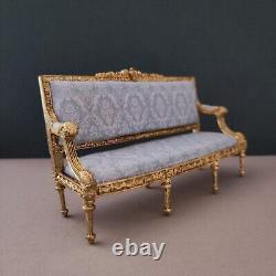 Louis XV 1/12 Miniature Dollshouse Sofa and Armchairs Style by Robert Dawson