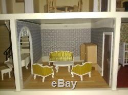 Lundby Of Sweden Dollhouse With Accessories