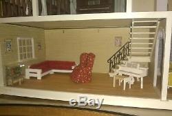 Lundby Of Sweden Dollhouse With Accessories